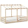 vidaXL Lit pour enfants avec toit 100x200 cm bois de pin massif