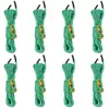 vidaXL Cordes de haubanage avec clés réfléchissantes 8 pcs 4 m 4 mm