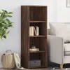 vidaXL Buffet haut chêne marron 40x41x124 cm bois d'ingénierie