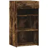 vidaXL Buffet chêne fumé 50x42,5x93 cm bois d'ingénierie