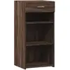 vidaXL Buffet chêne marron 45x42,5x93 cm bois d'ingénierie