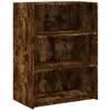 vidaXL Buffet chêne fumé 70x41x93 cm bois d'ingénierie