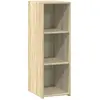 vidaXL Buffet chêne sonoma 30x41x93 cm bois d'ingénierie