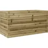 vidaXL Jardinière 90x40x45,5 cm bois de pin imprégné