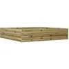 vidaXL Jardinière 110x110x23 cm bois de pin imprégné