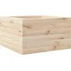 vidaXL Jardinière 40x40x23 cm bois de pin massif