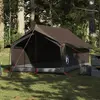 vidaXL Tente de camping 2 personnes marron imperméable