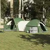 vidaXL Tente de camping 5 personnes vert imperméable