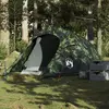 vidaXL - Tunneltent - 2-persoons - waterdicht - camouflage