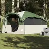 vidaXL Tente familiale tunnel 6 personnes vert imperméable