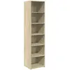 vidaXL Buffet haut chêne sonoma 45x41x185 cm bois d'ingénierie