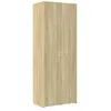 vidaXL Buffet haut chêne sonoma 70x42,5x185 cm bois d'ingénierie