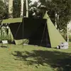 vidaXL Tente familiale tipi 6 personnes vert olive imperméable