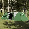 vidaXL Tente familiale à dôme 8 personnes vert imperméable