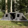 vidaXL Tente familiale tunnel 6 personnes marron imperméable