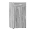 vidaXL Buffet sonoma gris 50x42,5x93 cm bois d'ingénierie