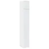 vidaXL Vidaxl Armoire De Rangement Mince Blanc 30x42,5x225 Cm