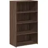 vidaXL Buffet haut chêne marron 70x41x124 cm bois d'ingénierie