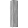 vidaXL Buffet haut sonoma gris 40x42,5x185 cm bois d'ingénierie