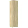 vidaXL Buffet haut chêne sonoma 45x42,5x185 cm bois d'ingénierie