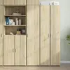 vidaXL Buffet haut chêne sonoma 40x42,5x185 cm bois d'ingénierie