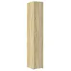 vidaXL Buffet haut chêne sonoma 30x42,5x185 cm bois d'ingénierie