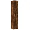 vidaXL Buffet haut chêne fumé 30x42,5x185 cm bois d'ingénierie