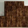 vidaXL Armoire de rangement chêne fumé 70x42,5x225cm bois d'ingénierie