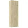 vidaXL Armoire de rangement chêne sonoma 70x42,5x225 cm
