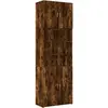 vidaXL Buffet haut chêne fumé 80x42,5x249 cm bois d'ingénierie