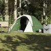 vidaXL Tente de camping de cabine 4 personnes vert imperméable