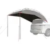 vidaXL Tente de voiture gris et orange imperméable