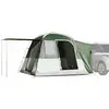 vidaXL Tente de voiture 4 personnes vert imperméable