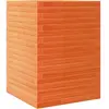 vidaXL Jardinière cire marron 50x50x68,5 cm bois de pin massif
