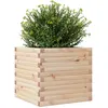 vidaXL Jardinière 50x50x46 cm bois de pin massif
