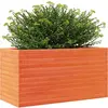 vidaXL Jardinière cire marron 90x40x46 cm bois de pin massif