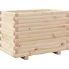 vidaXL Jardinière 70x40x49,5 cm bois de pin massif