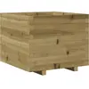 vidaXL Jardinière 60x60x49,5 cm bois de pin imprégné