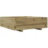 vidaXL Jardinière 80x80x26,5 cm bois de pin imprégné