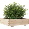 vidaXL Jardinière 90x90x26,5 cm bois de pin massif