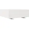 vidaXL Jardinière blanc 70x70x26,5 cm bois de pin massif