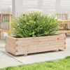 vidaXL Jardinière 90x40x26,5 cm bois de pin massif