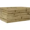 vidaXL Jardinière 90x60x45,5 cm bois de pin imprégné