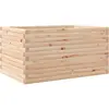 vidaXL Jardinière 90x60x45,5 cm bois de pin massif