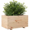 vidaXL Jardinière 90x60x49,5 cm bois de pin massif