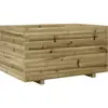 vidaXL Jardinière 90x60x49,5 cm bois de pin imprégné