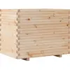 vidaXL Jardinière 90x60x72,5 cm bois de pin massif