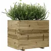 vidaXL Jardinière 90x60x72,5 cm bois de pin imprégné