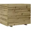 vidaXL Jardinière 90x60x72 cm bois de pin imprégné