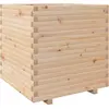 vidaXL Jardinière 70x70x72,5 cm bois de pin massif